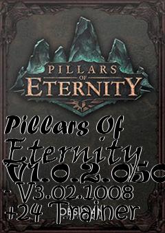 Box art for Pillars
Of Eternity V1.0.2.0508 - V3.02.1008 +24 Trainer