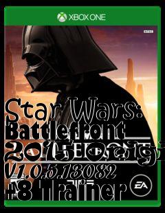 Box art for Star
Wars: Battlefront 2015 Origin V1.0.5.13082 +8 Trainer