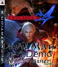 Box art for Devil
May Cry 4 Demo Dx9 +3 Trainer