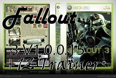 Box art for Fallout
            3 V1.0.0.15 +12 Trainer