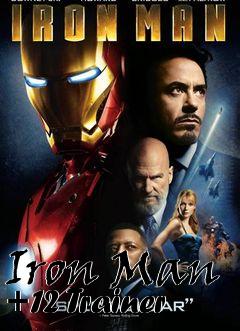 Box art for Iron
Man +12 Trainer