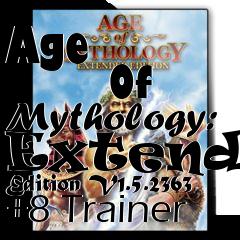 Box art for Age
            Of Mythology: Extended Edition V1.5.2363 +8 Trainer