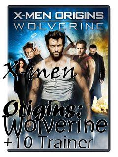 Box art for X-men
            Origins: Wolverine +10 Trainer