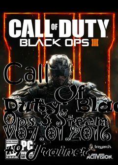 Box art for Call
            Of Duty: Black Ops 3 Steam V07.01.2016 +9 Trainer