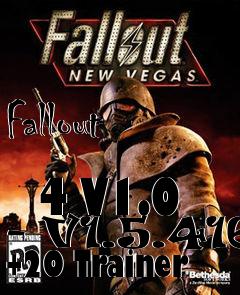 Box art for Fallout
            4 V1.0 - V1.5.416 +20 Trainer