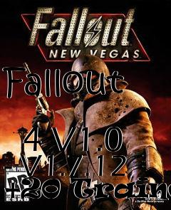 Box art for Fallout
            4 V1.0 - V1.7.12 +20 Trainer