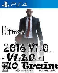 Box art for Hitman
            2016 V1.0 - V1.2.0 +10 Trainer