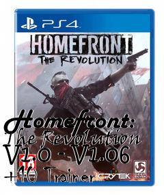 Box art for Homefront:
The Revolution V1.0 - V1.06 +10 Trainer