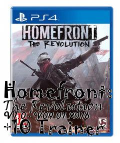 Box art for Homefront:
The Revolution V1.0 - V09.01.2016 +10 Trainer