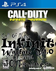 Box art for Call
Of Duty: Infinite Warfare V1.0 - V11.17.2016 +10 Trainer