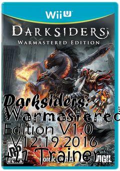 Box art for Darksiders:
Warmastered Edition V1.0 - V12.19.2016 +11 Trainer