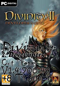 Box art for Divinity
2: Developers Cut Steam V1.4.700.49 +8 Trainer