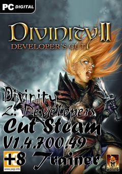 Box art for Divinity
2: Developers Cut Steam V1.4.700.49 +8 Trainer