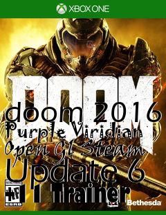 Box art for doom
2016 Purple Viridian Open Gl Steam Update 6 +11 Trainer