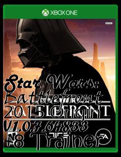 Box art for Star
Wars: Battlefront 2015 Origin V1.0.7.64833 +8 Trainer