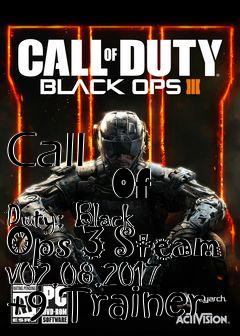 Box art for Call
            Of Duty: Black Ops 3 Steam V02.08.2017 +9 Trainer