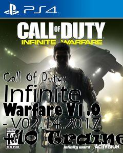 Box art for Call
Of Duty: Infinite Warfare V1.0 - V02.14.2017 +10 Trainer