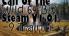 Box art for The
Hunter: Call Of The Wild 64 Bit Steam V1.01 +9 Trainer