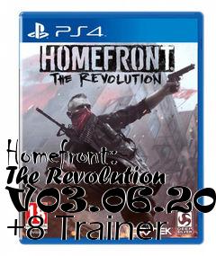 Box art for Homefront:
The Revolution V03.06.2017 +8 Trainer