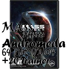 Box art for Mass
            Effect: Andromeda 64 Bit V1.04 +20 Trainer