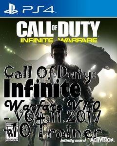 Box art for Call
Of Duty: Infinite Warfare V1.0 - V04.11.2017 +10 Trainer