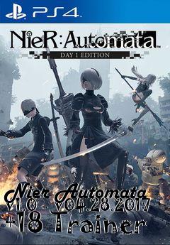 Box art for Nier
Automata V1.0 - V04.28.2017 +18 Trainer