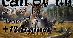 Box art for The
Hunter: Call Of The Wild 64 Bit Steam V1.62 +12 Trainer