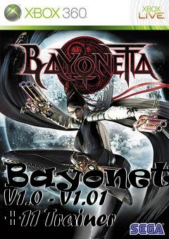 Box art for Bayonetta
V1.0 - V1.01 +11 Trainer