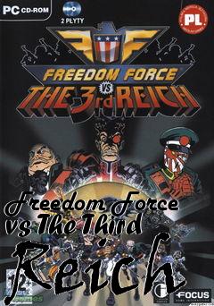 Box art for Freedom Force vs The Third Reich