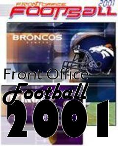 Box art for Front Office Football 2001