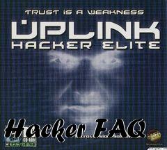 Box art for Hacker FAQ