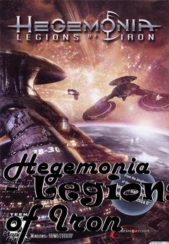 Box art for Hegemonia - Legions of Iron