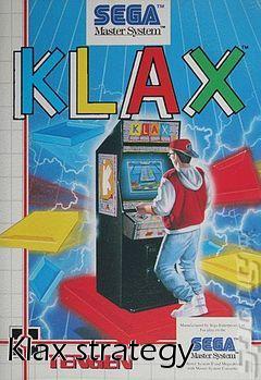 Box art for Klax strategy