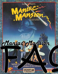 Box art for Maniac Mansion FAQ