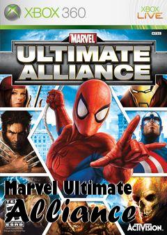 Box art for Marvel Ultimate Alliance