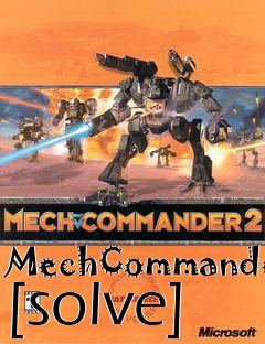 Box art for MechCommander [solve]