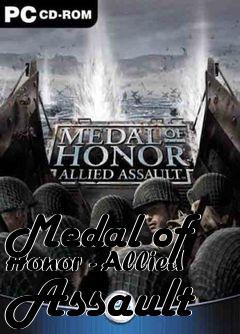 Box art for Medal of Honor - Allied Assault