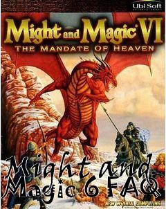 Box art for Might and Magic 6 FAQ