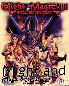 Box art for Might and Magic 8 [strategy]