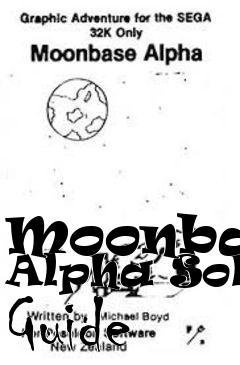 Box art for Moonbase Alpha Solo Guide