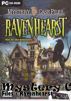 Box art for Mystery Case Files - Ravenhearst