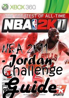 Box art for NBA 2K11 - Jordan Challenge Guide