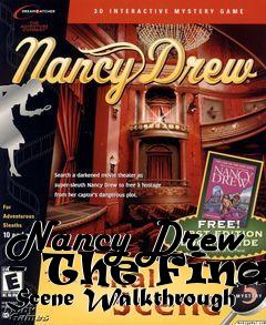 Box art for Nancy Drew - The Final Scene Walkthrough