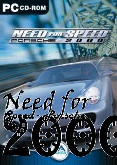 Box art for Need for Speed - Porsche 2000