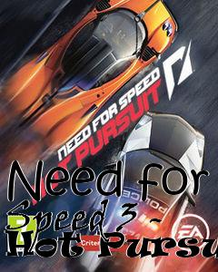 Box art for Need for Speed 3 - Hot Pursuit