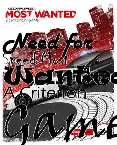 Box art for Need for Speed Most Wanted - A Criterion Game