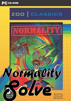 Box art for Normality Solve