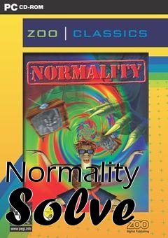 Box art for Normality Solve