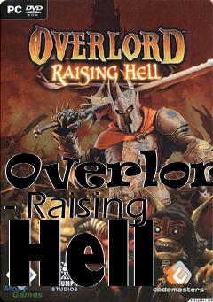 Box art for Overlord - Raising Hell