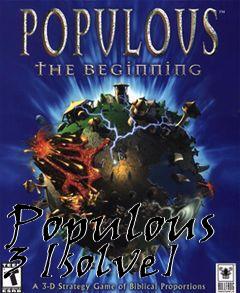 Box art for Populous 3 [solve]